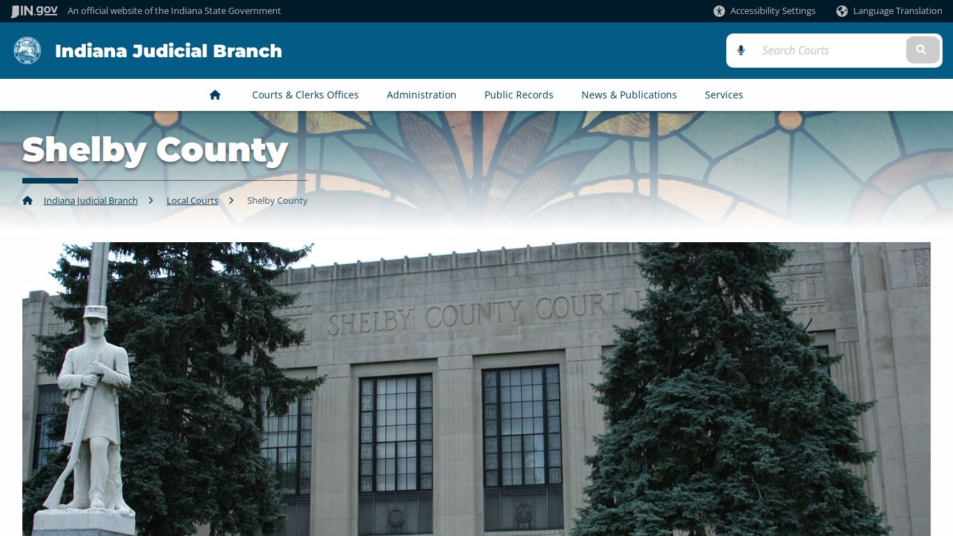 Indiana Judicial Branch: Shelby County - secure.in.gov